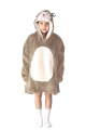 Bluza koc Oversize dla dzieci Jeż Cozy Noxxiez CH329
