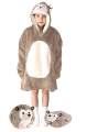 Bluza koc Oversize dla dzieci Jeż Cozy Noxxiez CH329