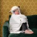 Owieczka kocyk z kapturem dla dzieci Cozy Noxxiez BL805