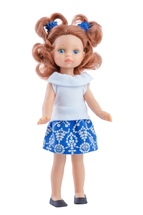 Lalka Hiszpańska 21 cm Paola Reina Mini Amigas 02102 Triana, cała z winylu, w ubranku