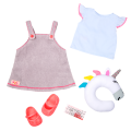 Oryginalne ubranko Our Generation dla lalki 46 cm 30385 Unicorn Express