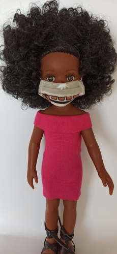 Maseczka dla lalki Paola Reina Amigas 32 cm