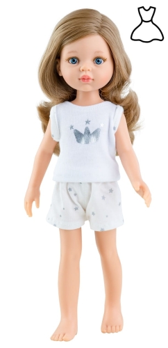 Oryginalne ubranko Paola Reina dla lalki 32 cm Amigas 53201 piżamka