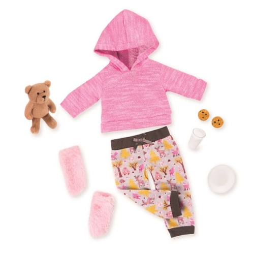 Oryginalne ubranko Our Generation dla lalki 46 cm 30327 Bear Hugs