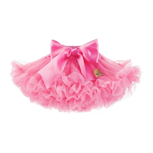 Spódniczka Tutu z tiulu dla lalki Paola Reina Amigas 32 cm Jasny Róż, niezwykle puszysta, z odobną kokardą