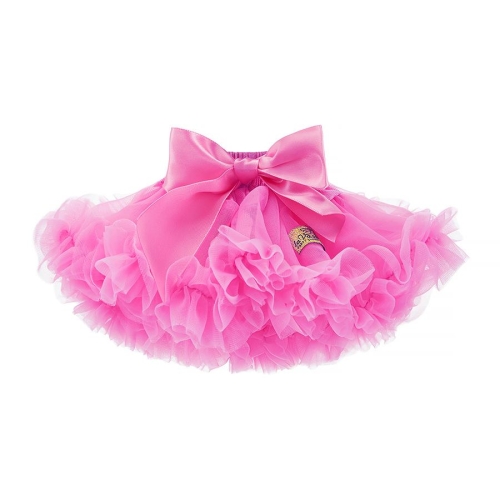Spódniczka Tutu z tiulu dla lalki Paola Reina Amigas 32 cm Róż, niezwykle puszysta, z odobną kokardą