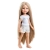 Lalka Hiszpańska 32 cm Paola Reina Amigas 13212 Carla, klasyczna, cała z winylu, w piżamce, długie do kostek proste blond włosy, szaro-niebieskie oczy