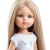 Lalka Hiszpańska 32 cm Paola Reina Amigas 13212 Carla, klasyczna, cała z winylu, w piżamce, długie do kostek proste blond włosy, szaro-niebieskie oczy