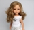 Lalka Hiszpańska 32 cm Paola Reina Amigas 13210 Cleo, klasyczna, cała z winylu, w piżamce, ciemnoblond włosy, niebieskie oczy