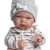 Lalka Hiszpańska 33 cm Antonio Juan 60029 Baby Toneta, bobas cały z winylu, dziewczynka, ubranko, smoczek, dwustronny kocyk