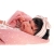 Lalka Hiszpańska 33 cm Antonio Juan 60146 Baby Toneta, bobas cały z winylu, dziewczynka, ciemne krótkie włosy, ubranko, smoczek, dwustronny kocyk