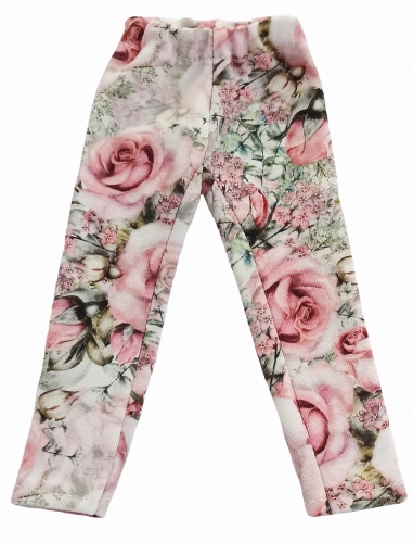 Legginsy dla lalki Paola Reina 32 cm w kwiaty