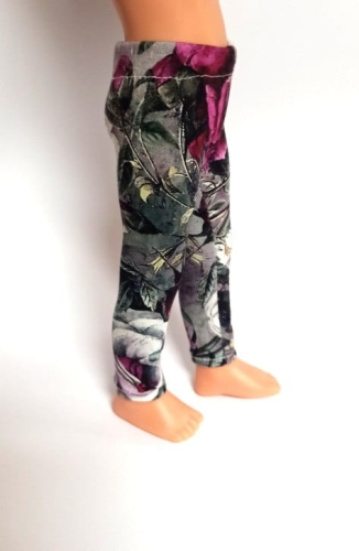 Legginsy we wzory dla lalki Paola Reina Amigas 32 cm
