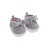 Oryginalne buty Antonio Juan dla lalki 42 cm Bobas 92004_8, szare z kokardką zapinane na rzep