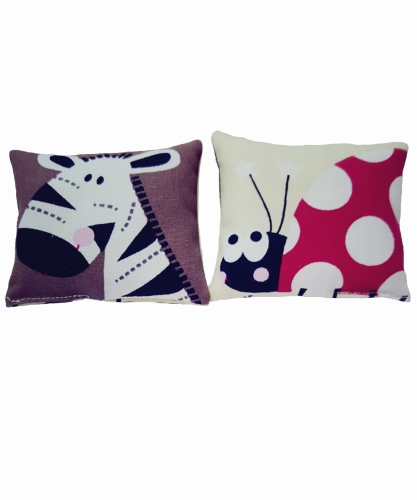 Poduszka jasiek 04 dla lalki 21-32 cm zebra - biedronka