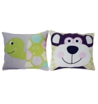 Poduszka jasiek 12 dla lalki 21-32 cm żółwik - małpka