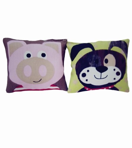 Poduszka jasiek 08 dla lalki 21-32 cm świnka - piesek