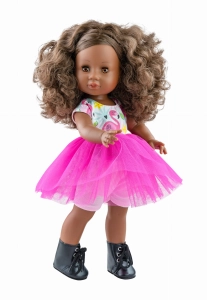 Lalka Hiszpańska 42 cm Paola Reina Soy Tu 06043 Amor, zamyka oczy