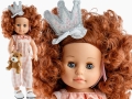 Lalka Hiszpańska 42 cm Paola Reina Soy Tu 06032 Becca, zamyka oczy