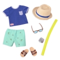 Oryginalne ubranko Our Generation dla lalki 46 cm 30461 By The Beach