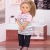 Lalka Kanadyjska 15 cm Lori 31111 Vera baristka, tułów materiałowy twardy, blond włosy, bluzka, spodnie, fartuszek, buciki