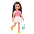 Ubranko dla lalki Glitter Girls 36 cm 50021 Shiny Flowers In Bloom
