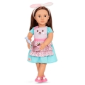 Oryginalne ubranko Our Generation dla lalki 46 cm 30489 Rabbits & Carrots