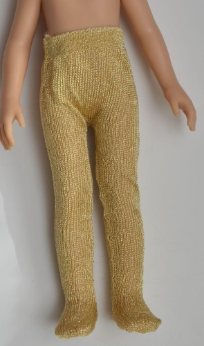 Oryginalne rajstopy Paola Reina dla lalki 32 cm Amigas 84585 złote żółte