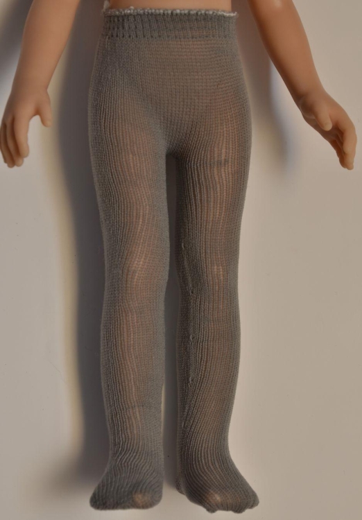 Oryginalne rajstopy Paola Reina dla lalki 32 cm Amigas 84584 ciemnoszare