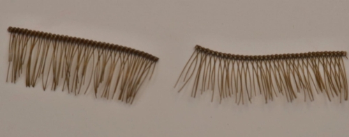 Oryginalne akcesoria Paola Reina rzęsy brązowe dla lalki 32 cm 320002