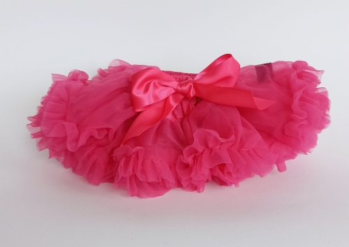 Spódniczka Tutu z kokardą dla lalki Paola Reina Amigas 32 cm fuksja