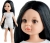 Lalka Hiszpańska 32 cm Paola Reina Amigas 13222 Carina, klasyczna, cała z winylu, w piżamce, długie do kolan czarne proste włosy, brązowe oczy