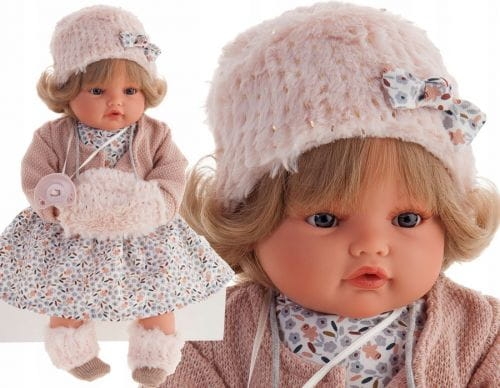 Lalka Hiszpańska 42 cm Antonio Juan 16174 Beni płacze, mówi