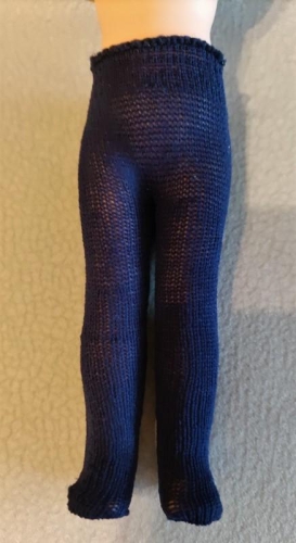 Oryginalne rajstopy Paola Reina dla lalki 21 cm Mini Amigas 84501 granatowe