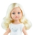 Lalka Hiszpańska 32 cm Paola Reina Amigas 13215 Claudia, klasyczna, cała z winylu, w piżamce, jasnoblond włosy, niebieskie oczy