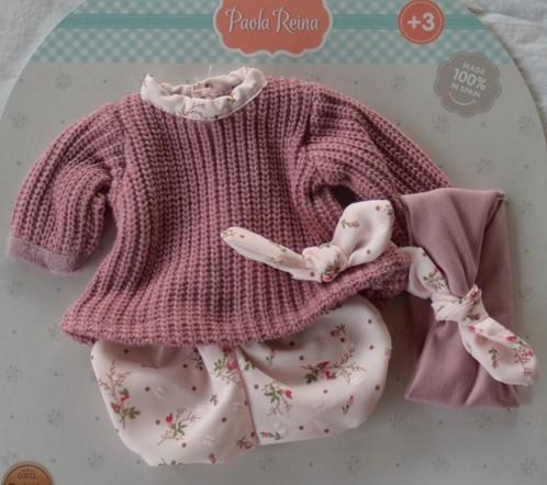 Oryginalne ubranko Paola Reina dla lalki 36 cm Bobas Alex, Sonia, Manus 57037