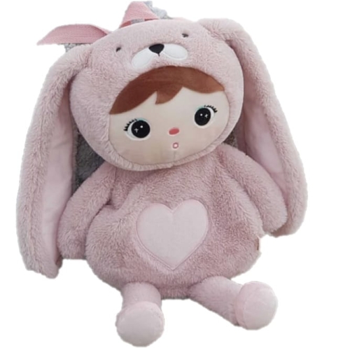 Plecak różowy królik Metoo