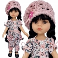 Kombinezon i beret dla lalki Paola Reina Amigas 32 cm