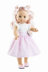 Lalka Hiszpańska 42 cm Paola Reina Soy Tu 06110 Belen, zamyka oczy