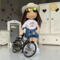 Akcesoria dla lalki Lullu Dolls okularki przeciwsłoneczne