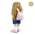 Akcesoria dla lalki Lullu Dolls plecaczek różowy