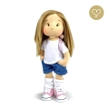 Akcesoria dla lalki Lullu Dolls plecaczek różowy