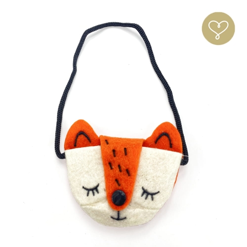 Akcesoria dla lalki Lullu Dolls torebka Lisek