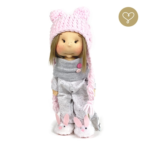 Buty kapcie Króliki dla lalki 38 cm Lullu Dolls