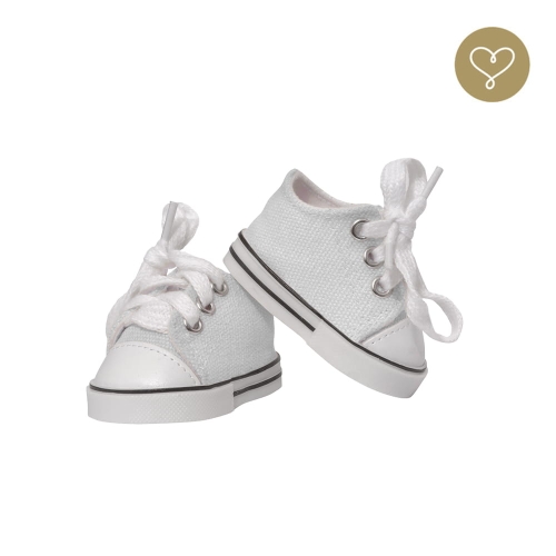 Buty trampki białe dla lalki 38 cm Lullu Dolls
