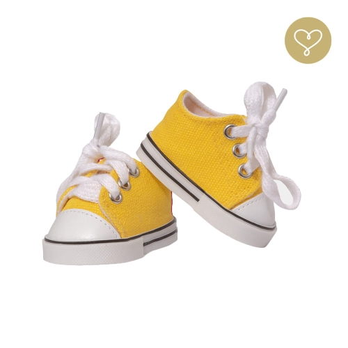 Buty trampki żółte dla lalki 38 cm Lullu Dolls