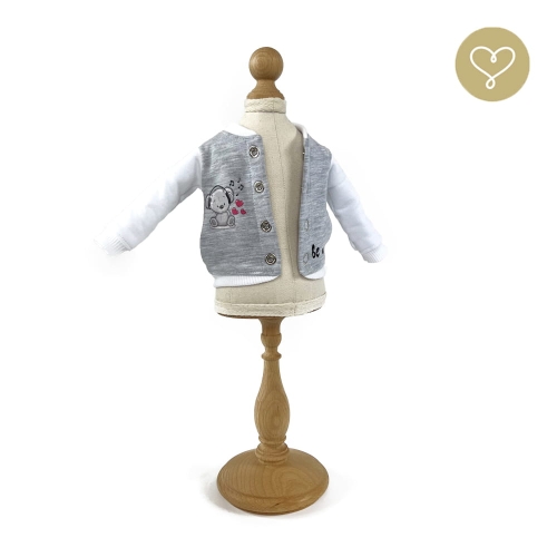 Bluza Misio Meloman dla lalki Lullu Dolls