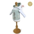Bluza z kapturem Zebra dla lalki Lullu Dolls