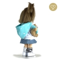 Bluza z kapturem dla lalki Lullu Dolls