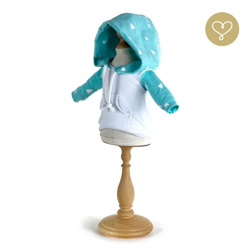 Bluza z kapturem dla lalki Lullu Dolls